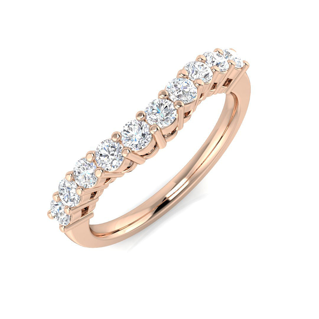 XYR11511 — Ring - 9k Rose Gold