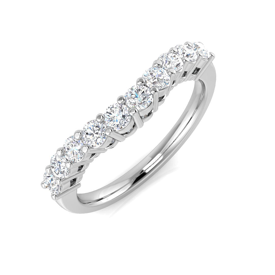 XYR11511 — Ring - 9k White Gold