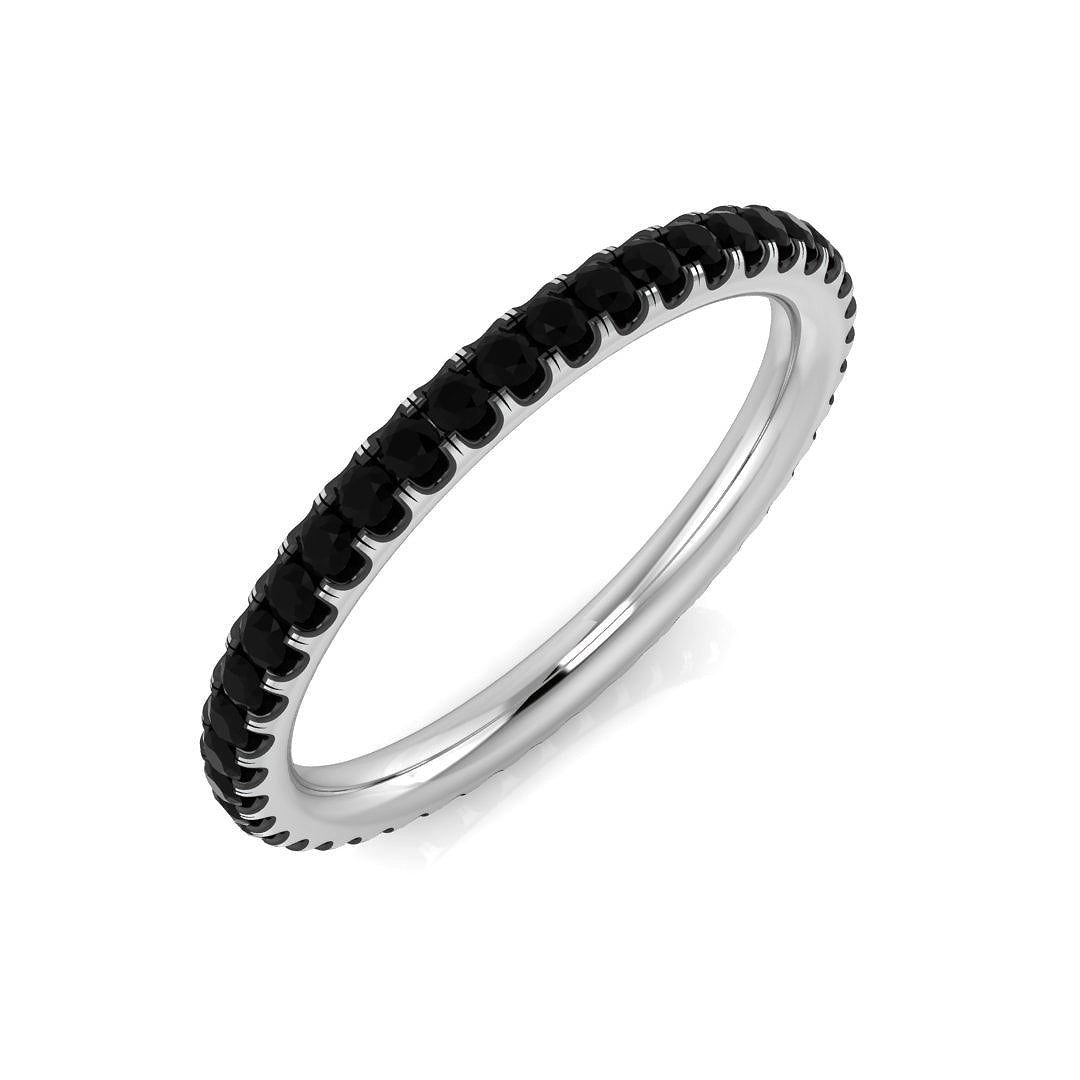 XYR11516 — Ring - 9k White Gold