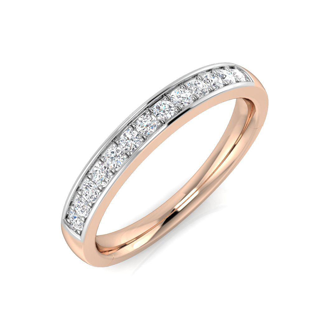 XYR11542 — Ring - 9k Rose Gold