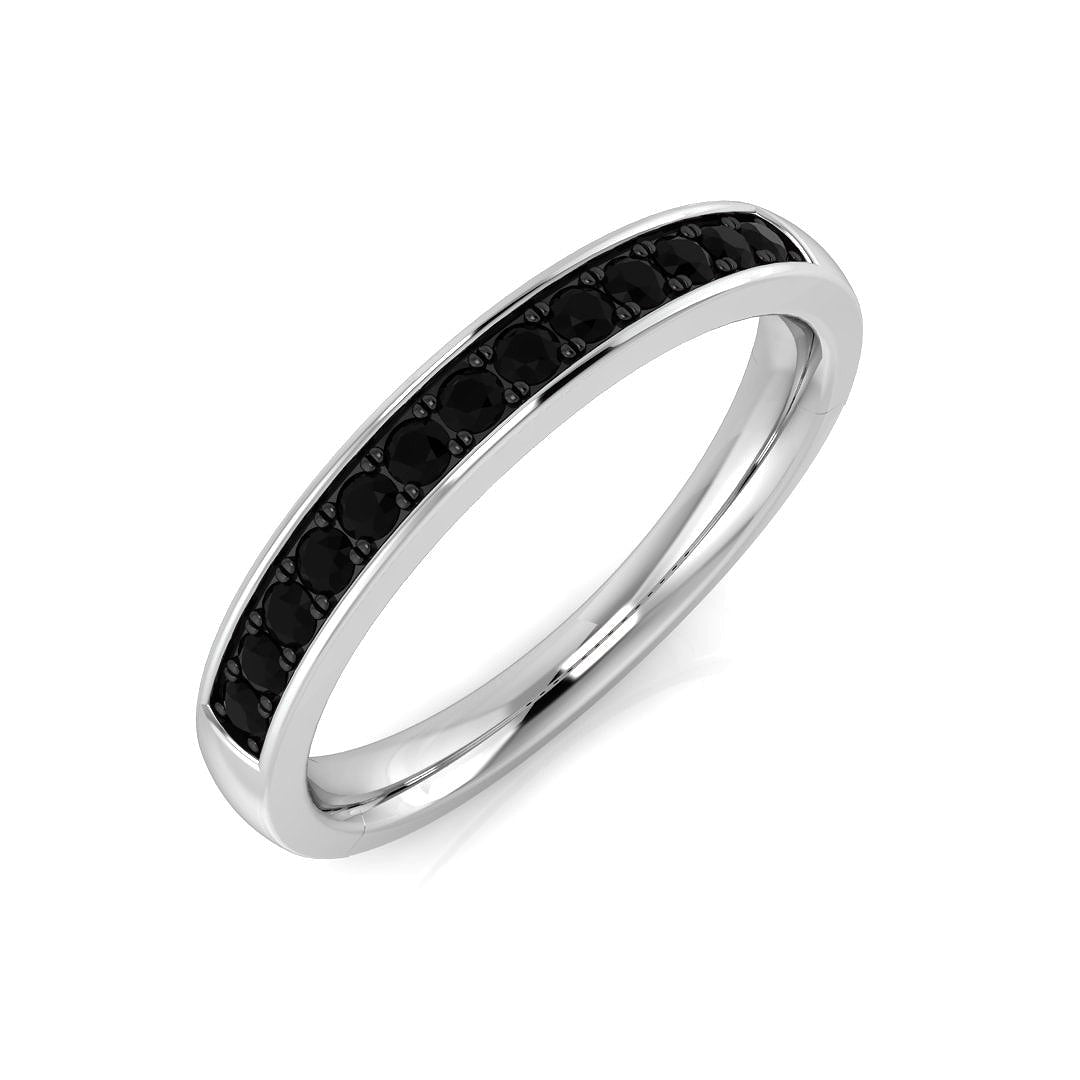XYR11542 — Ring - 9k White Gold