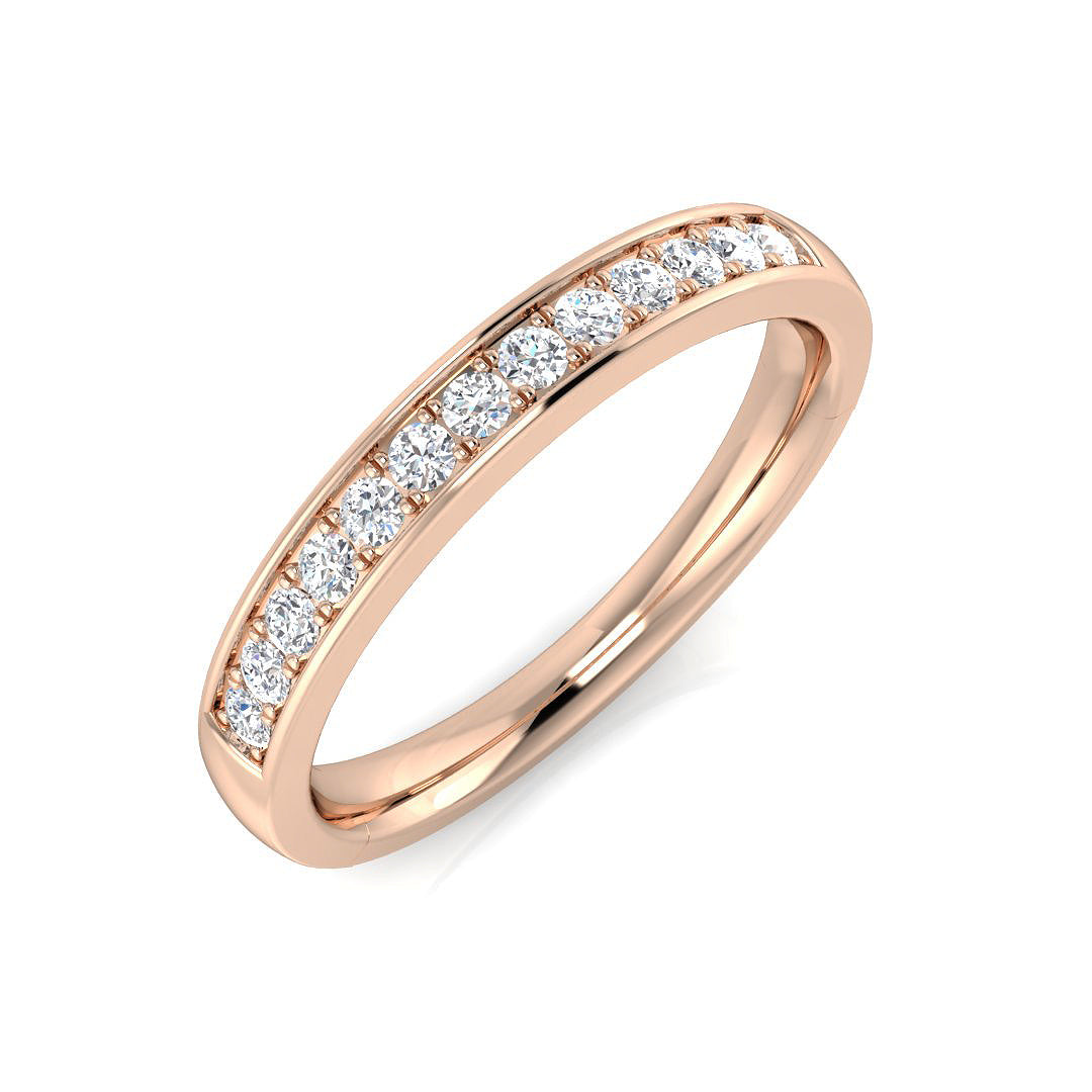 XYR11542 — Ring - 9k Rose Gold