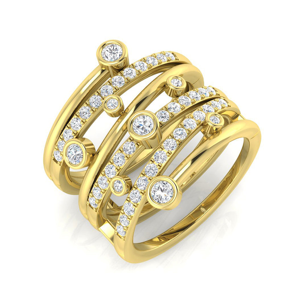 XYR1157 — Ring - 9k Yellow Gold