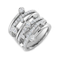 XYR1157 — Ring - 9k White Gold