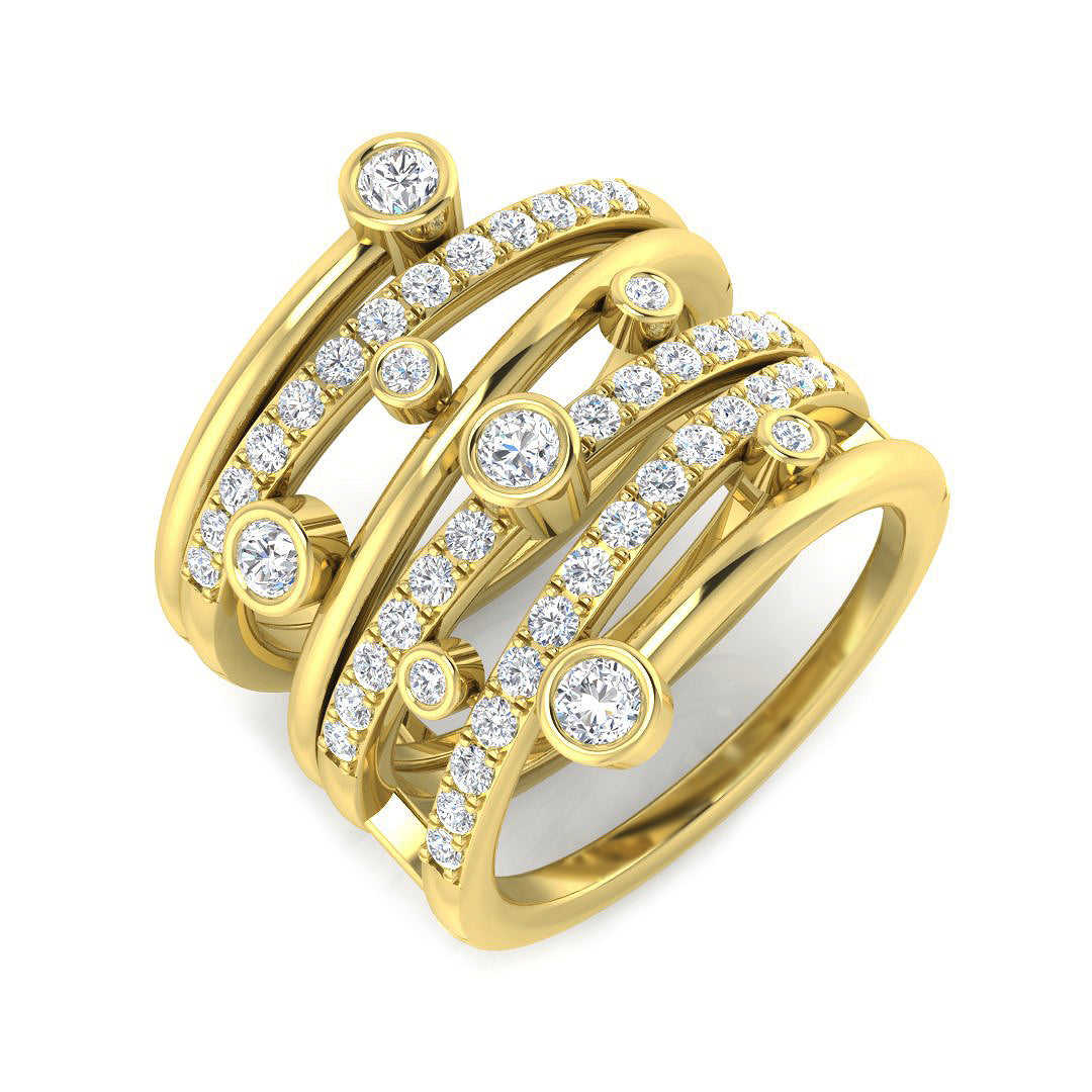 XYR1157 — Ring - 9k Yellow Gold