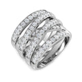 XYR11761 — Ring - 9k White Gold