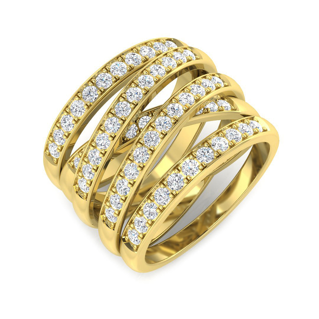 XYR11761 — Ring - 9k Yellow Gold