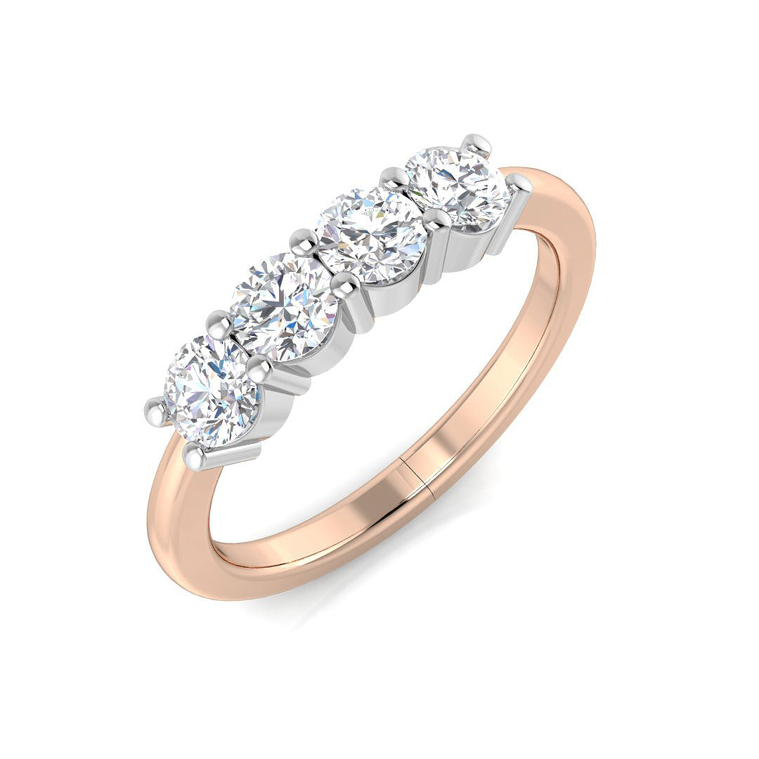 XYR11797 — Ring - 9k Rose Gold