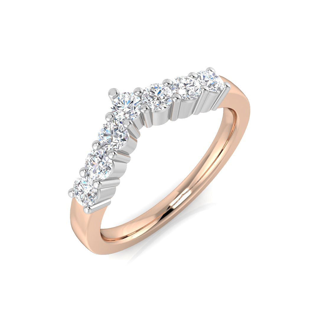 XYR11822 — Ring - 9k Rose Gold
