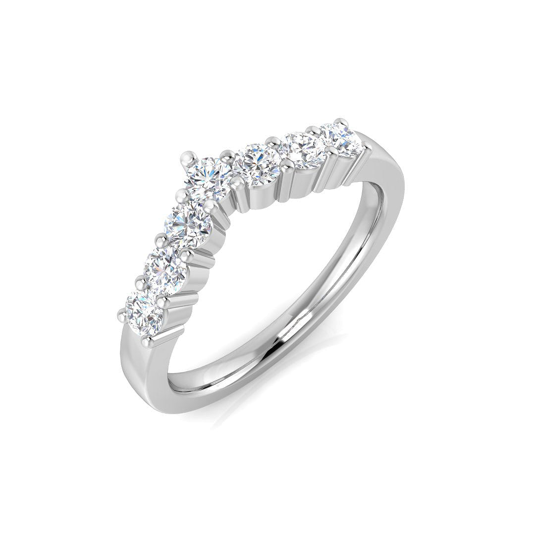 XYR11822 — Ring - 9k White Gold