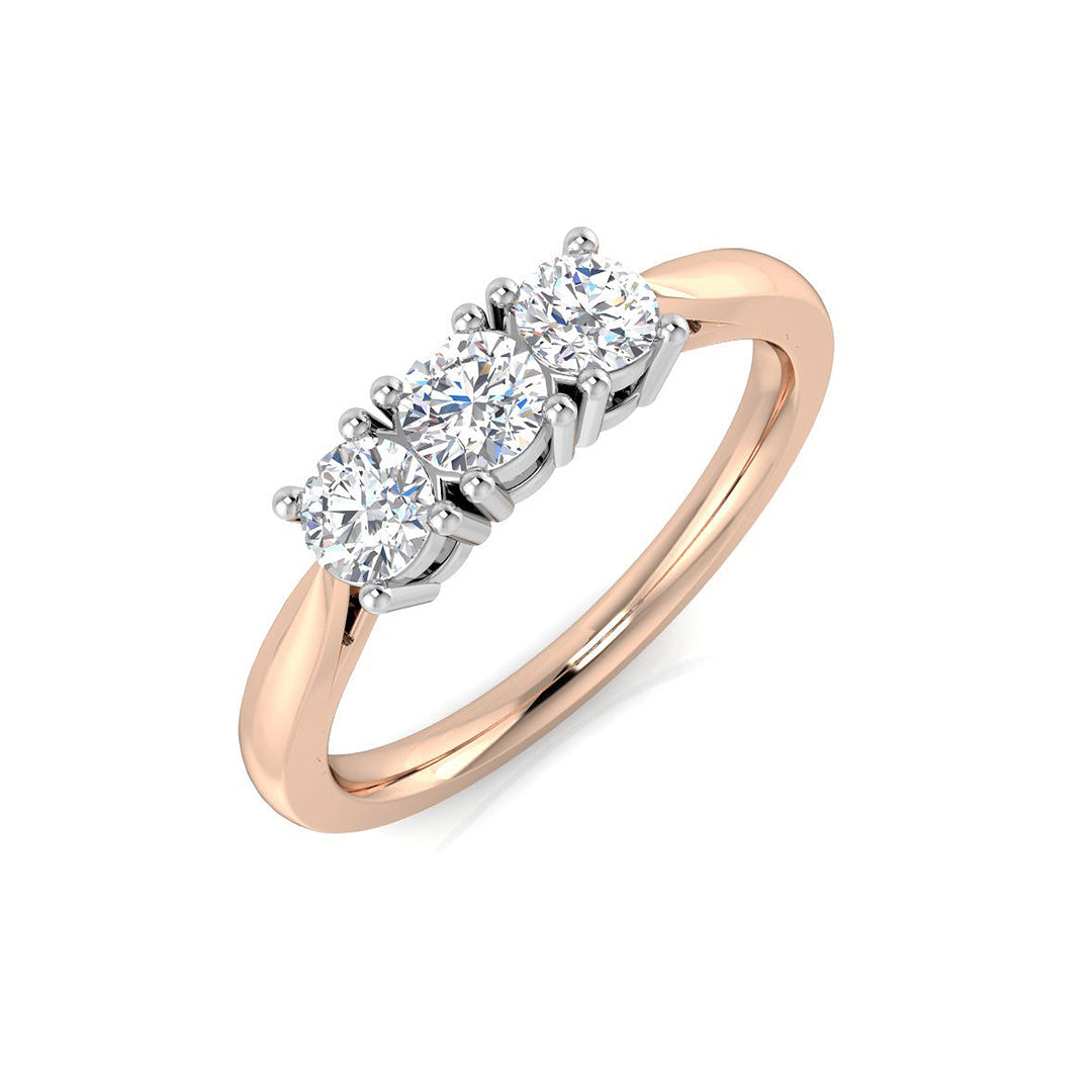 XYR11824 — Ring - 9k Rose Gold