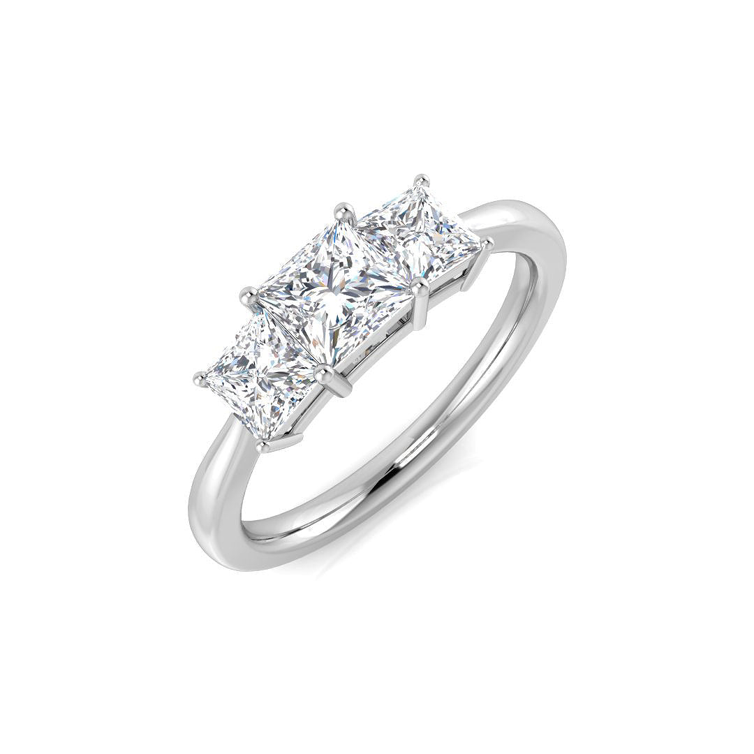 XYR11827 — Ring - 9k White Gold