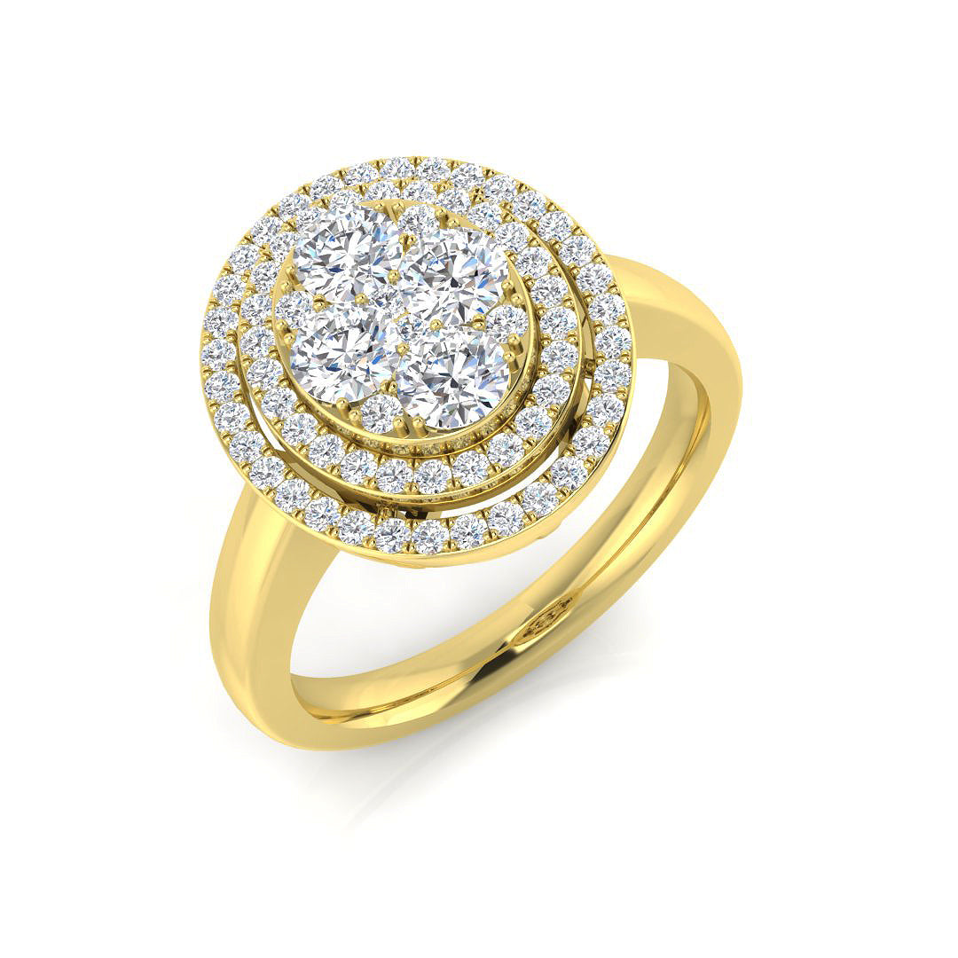 XYR11871 — Ring - 9k Yellow Gold