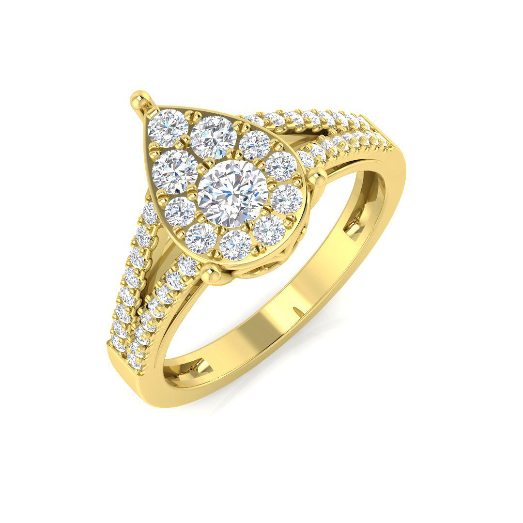 XYR11921 — Ring - 9k Yellow Gold