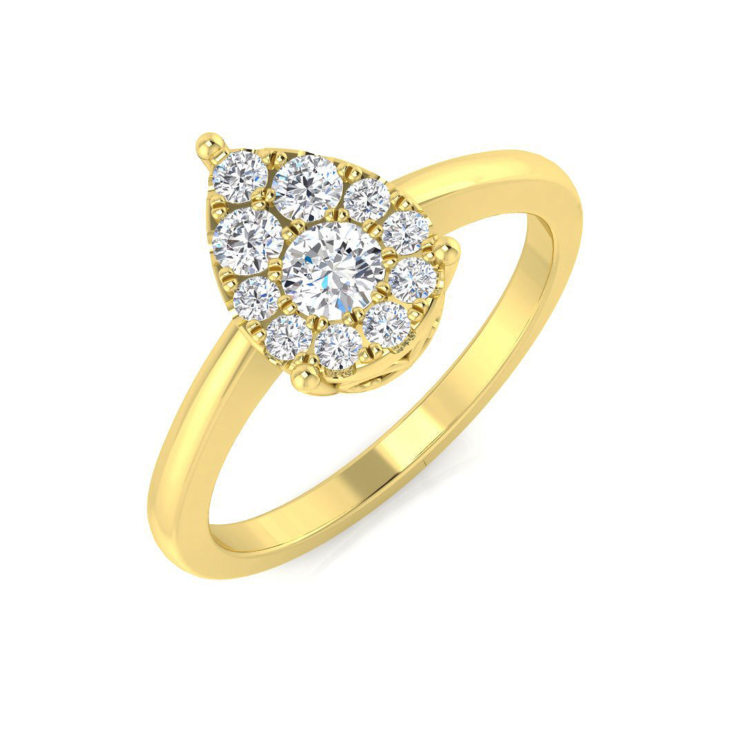XYR11922 — Ring - 9k Yellow Gold