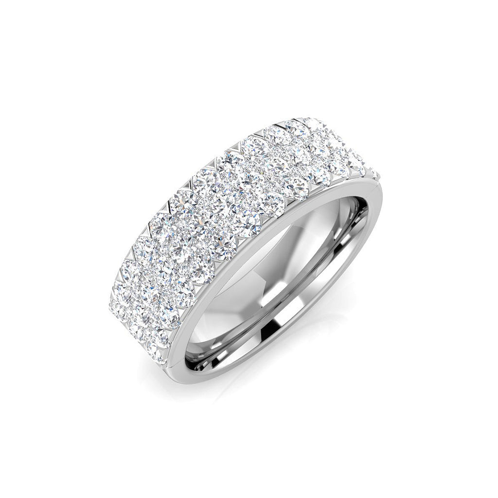 XYR12007 — Ring - 9k White Gold