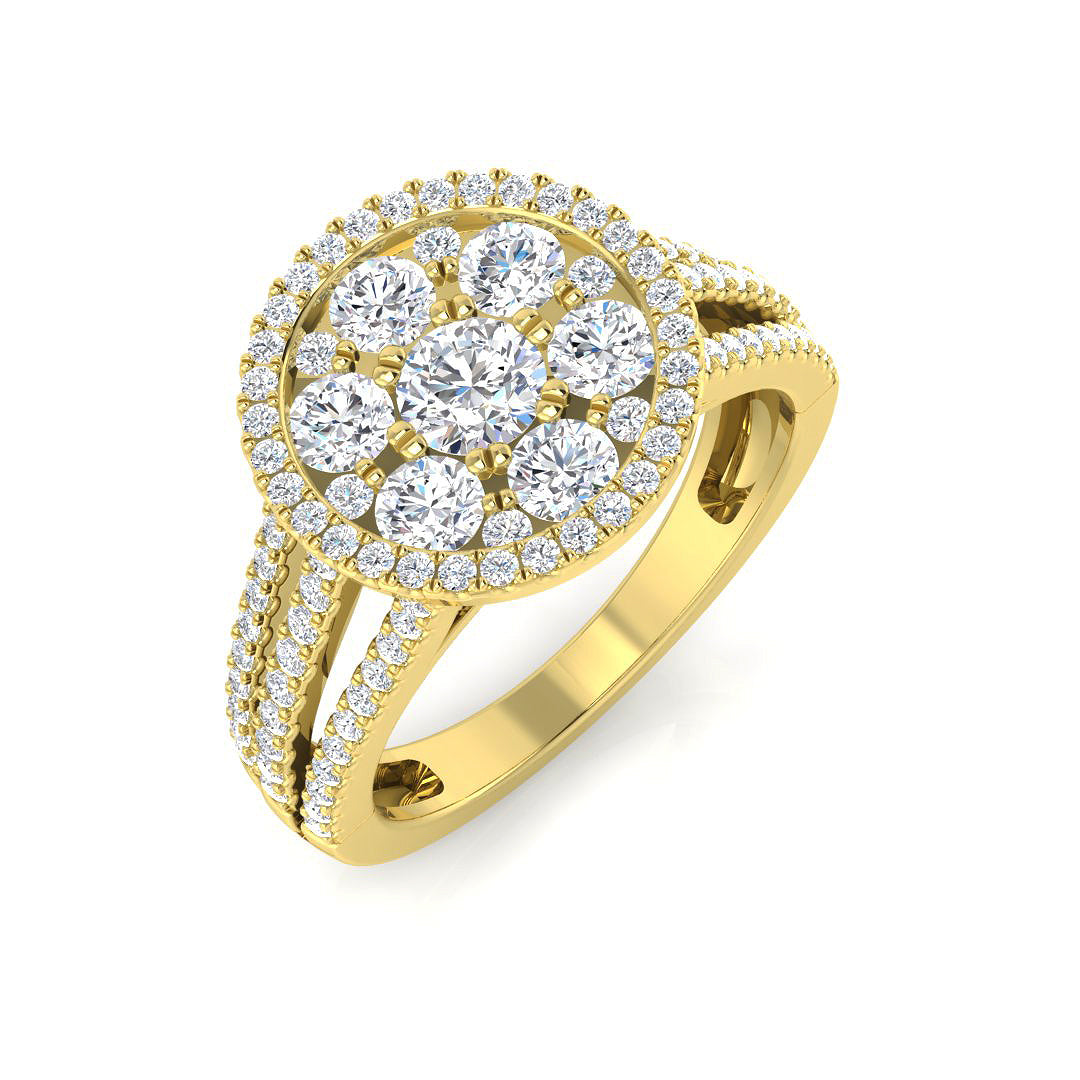 XYR12032 — Ring - 9k Yellow Gold