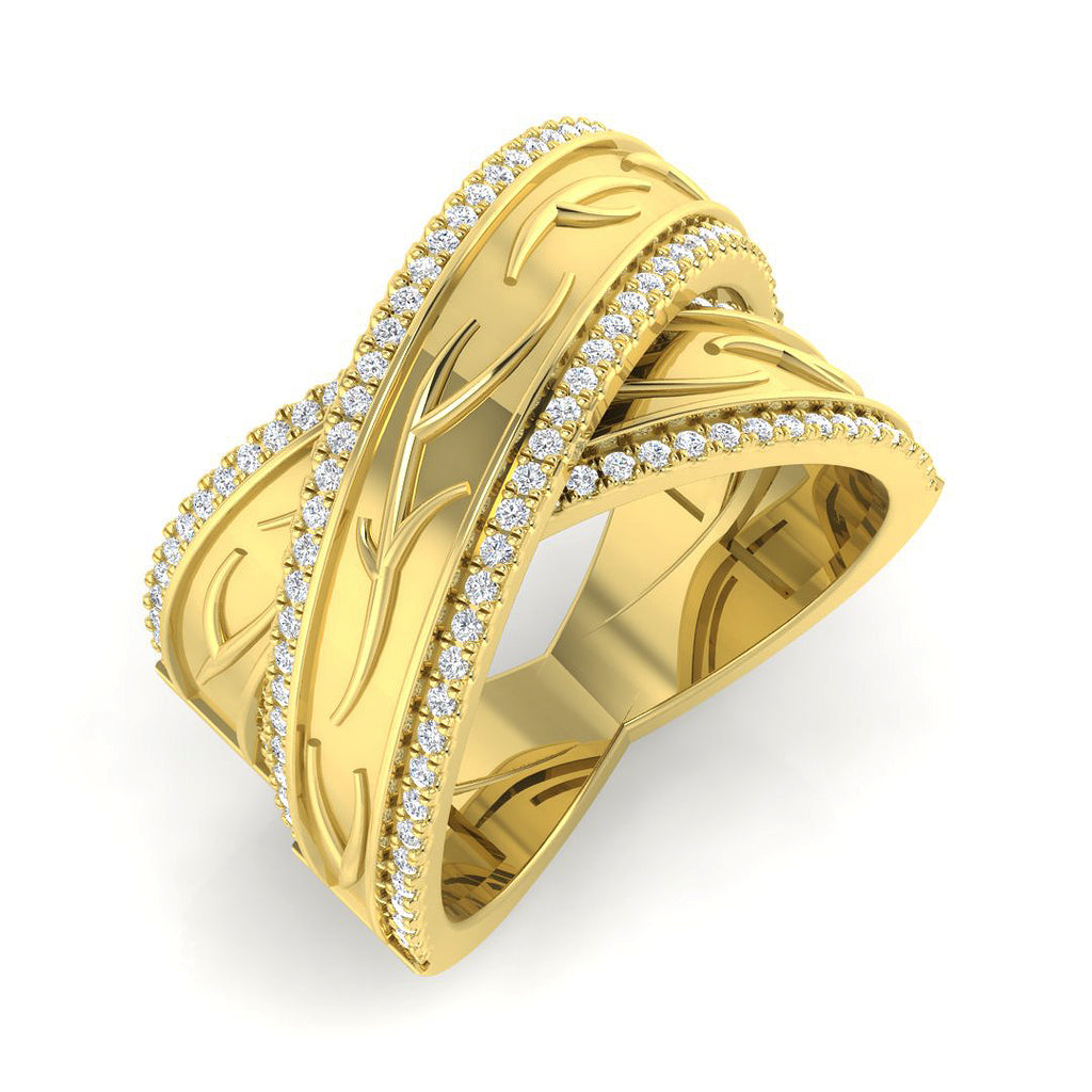 XYR12242 — Ring - 9k Yellow Gold