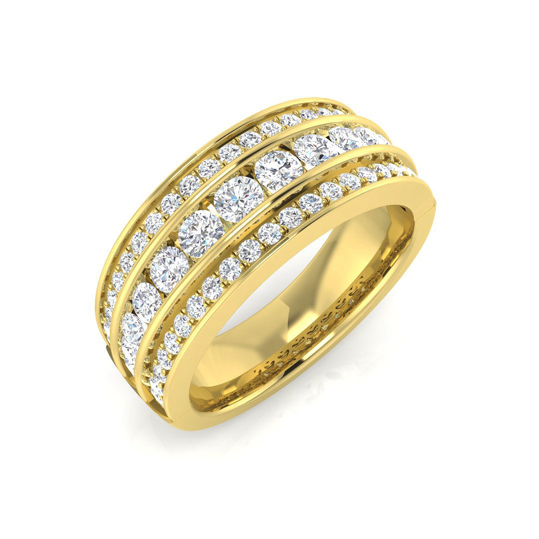 XYR12413A — Ring - 9k Yellow Gold