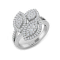 XYR12548 — Ring - 9k White Gold