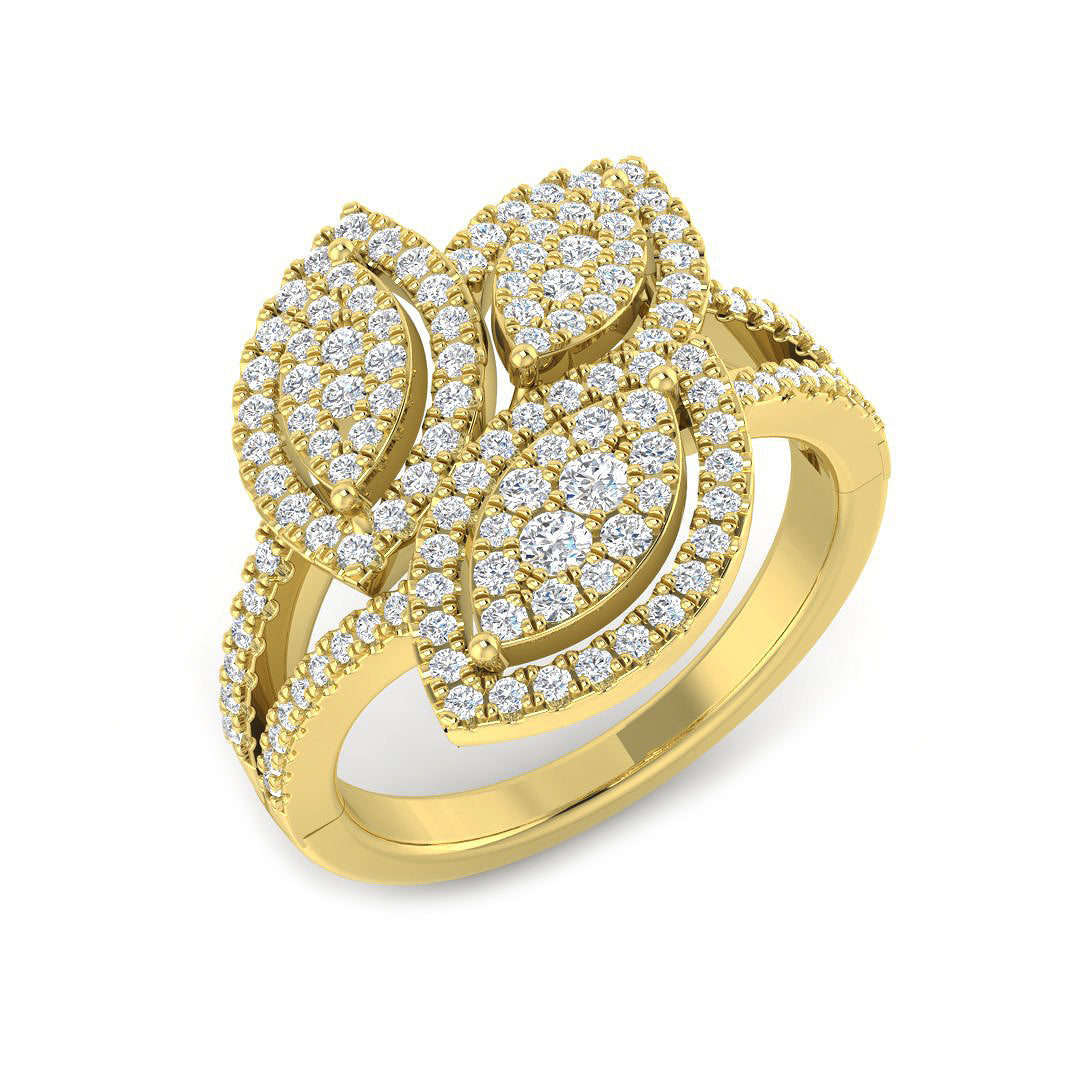 XYR12548 — Ring - 9k Yellow Gold