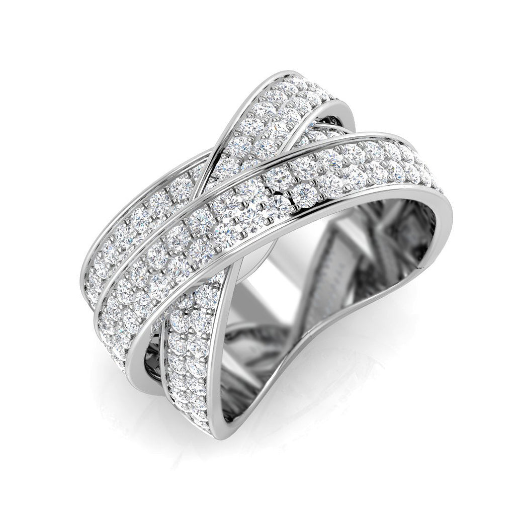 XYR12612 — Ring - 9k White Gold