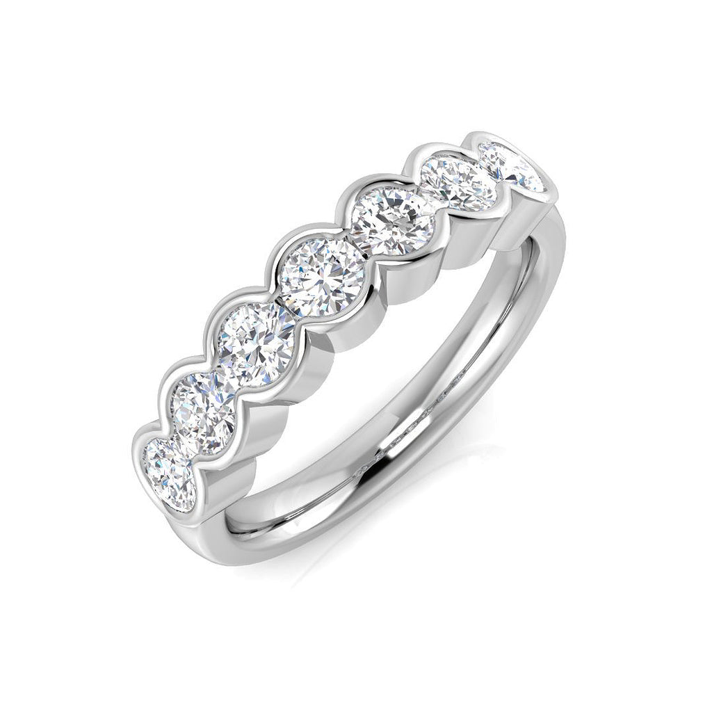XYR13038 — Ring - 9k White Gold
