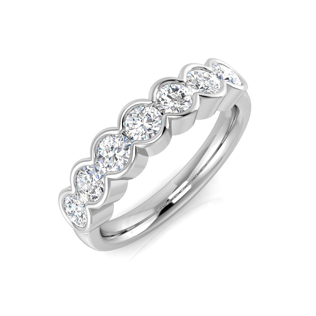 XYR13038 — Ring - 9k White Gold