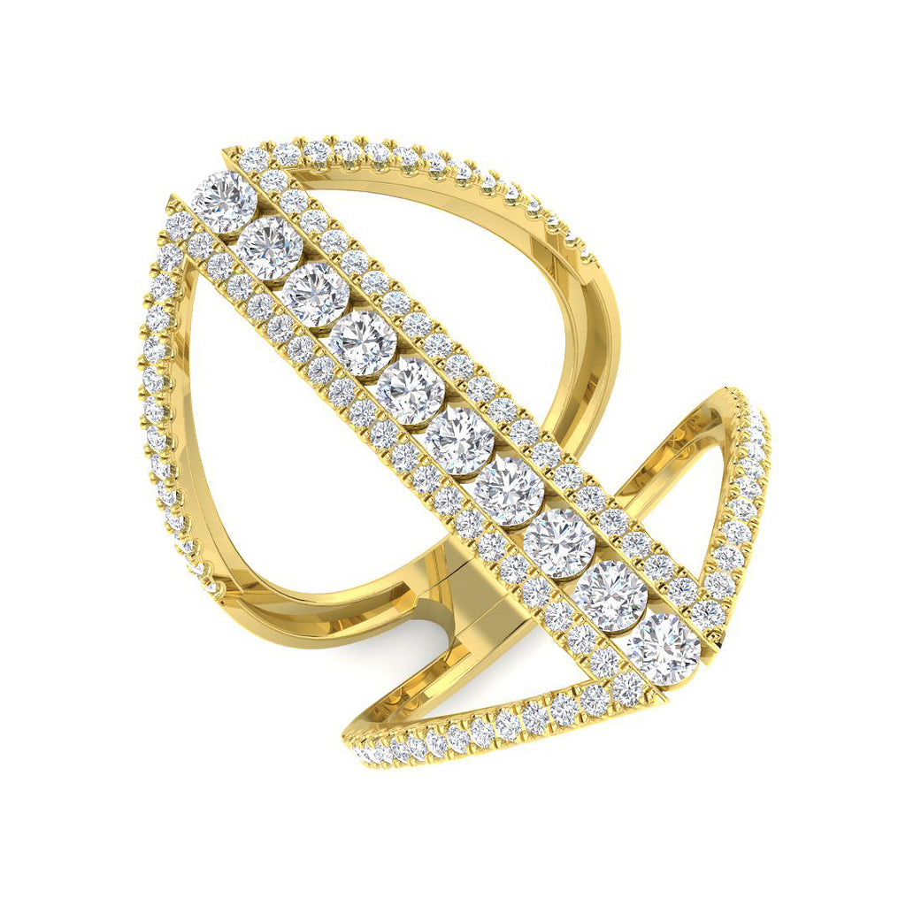 XYR13052 — Ring - 9k Yellow Gold