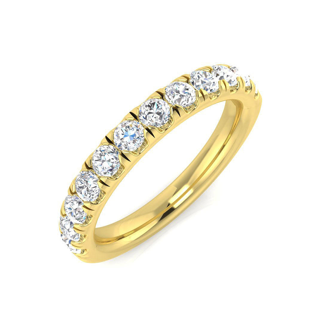 XYR13102 — Ring - 9 KT Yellow Gold