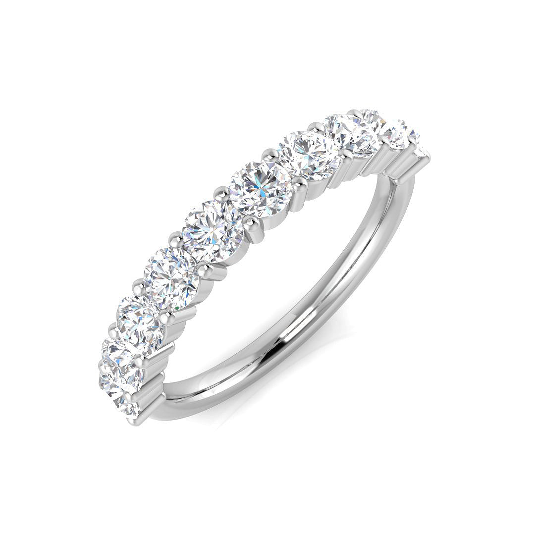 XYR13167 — Ring - 9k White Gold