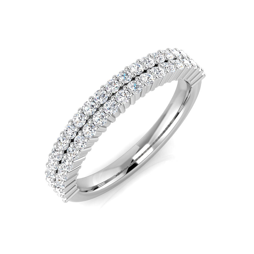 XYR13173 — Ring - 9k White Gold