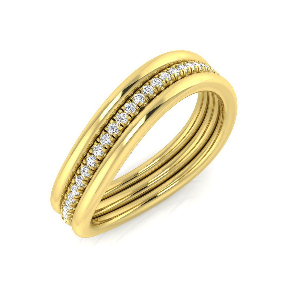 XYR13285 — Ring - 9k Yellow Gold