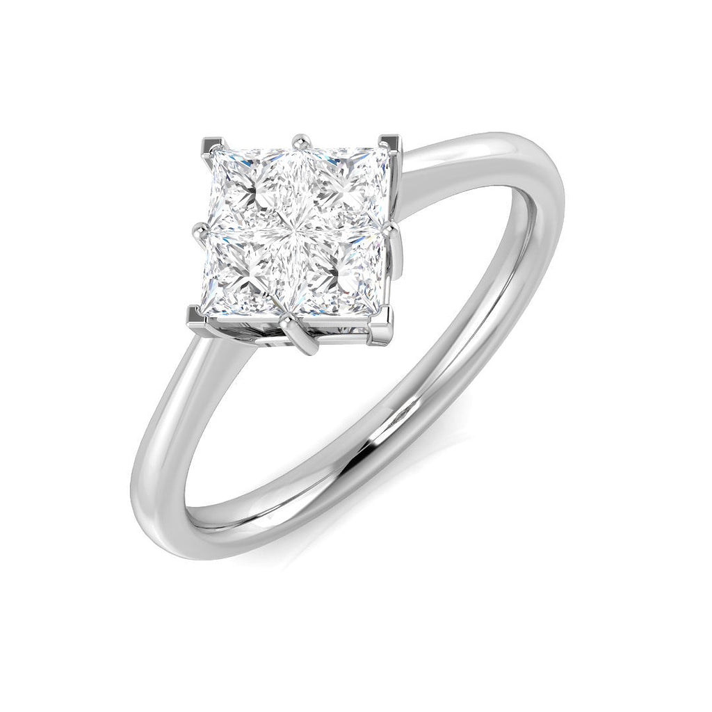 XYR2594 — Ring - 18k White Gold