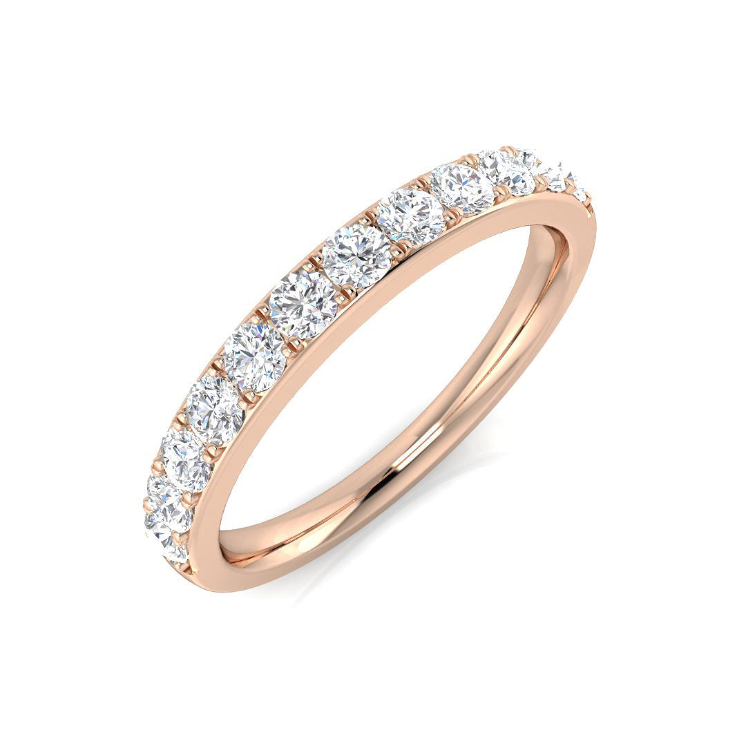 XYR4545 — Ring - 9k Rose Gold