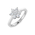 XYR5162 — Ring - 9k White Gold