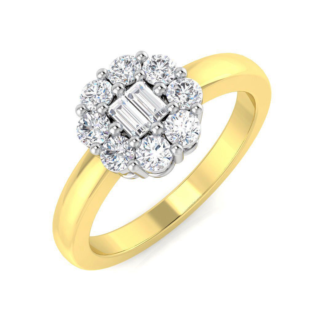 XYR5801 — Ring - 9k Yellow Gold