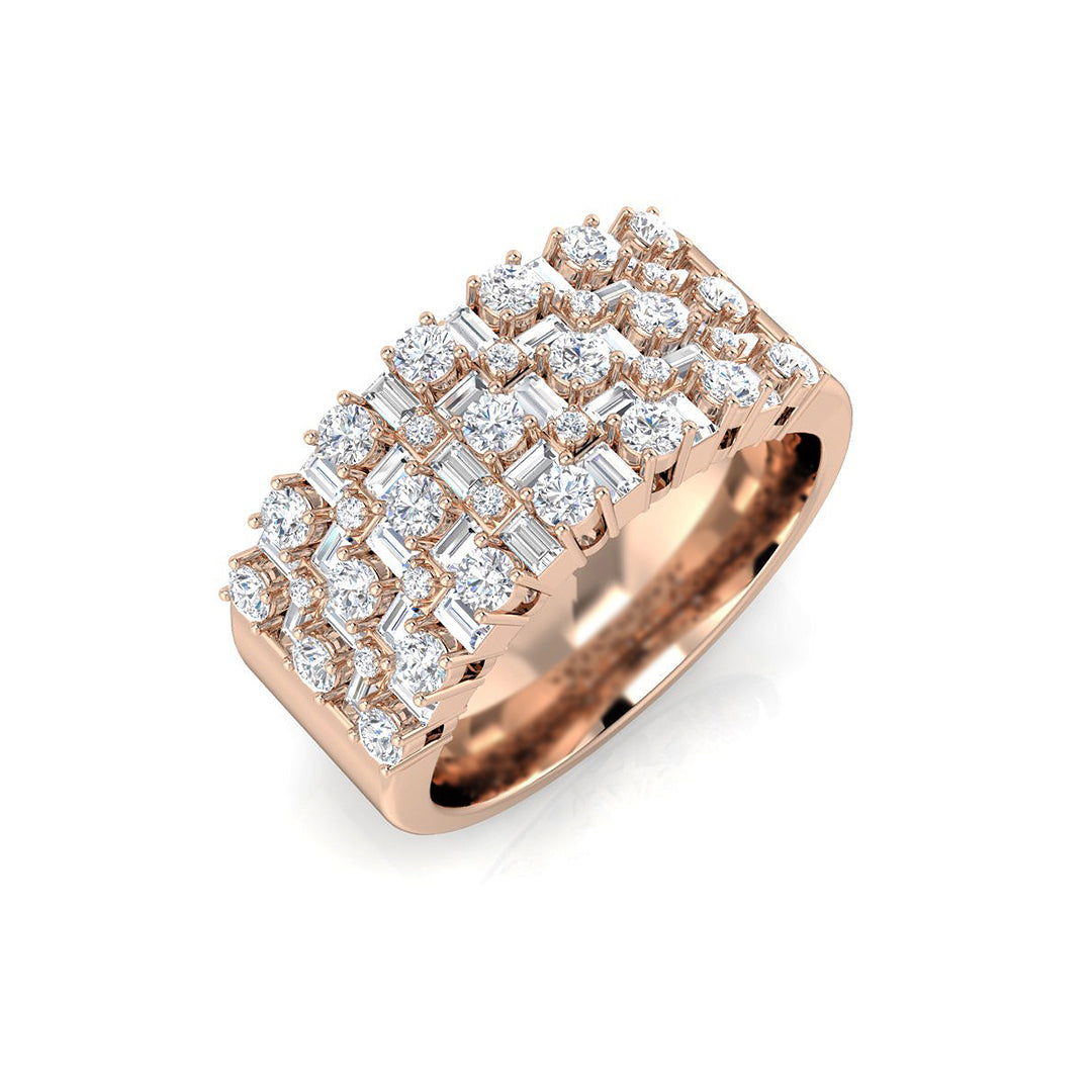 XYR6079 — Ring - 9k Rose Gold