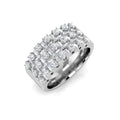XYR6079 — Ring - 9k White Gold