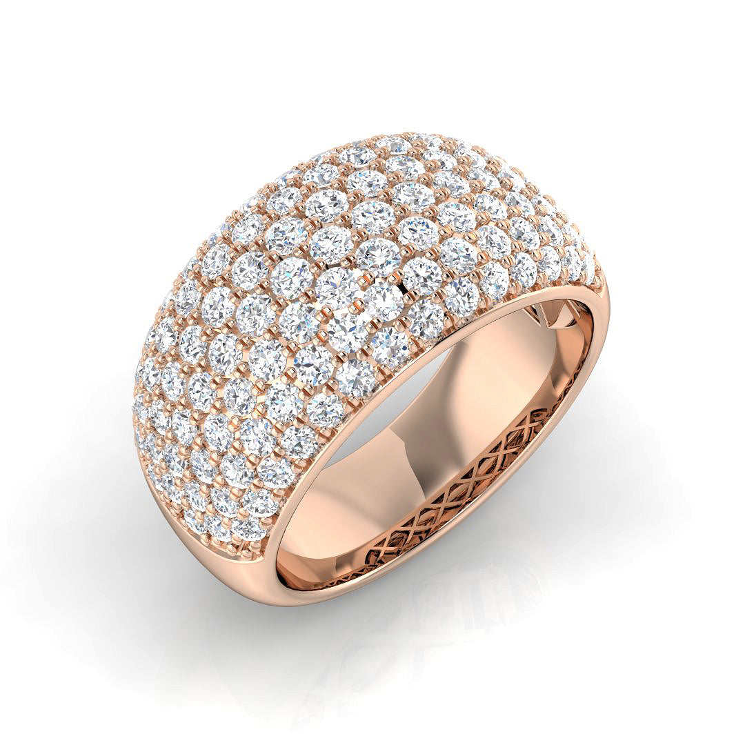 XYR6250 — Ring - 9k Rose Gold