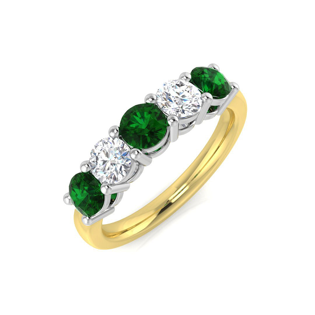 XYR6298 — Ring - 18k Two Tone