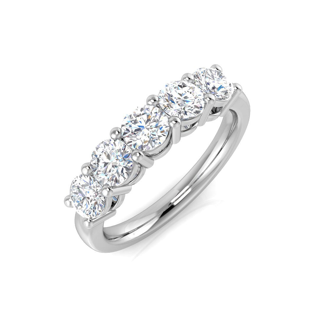 XYR6298 — Ring - 9k White Gold