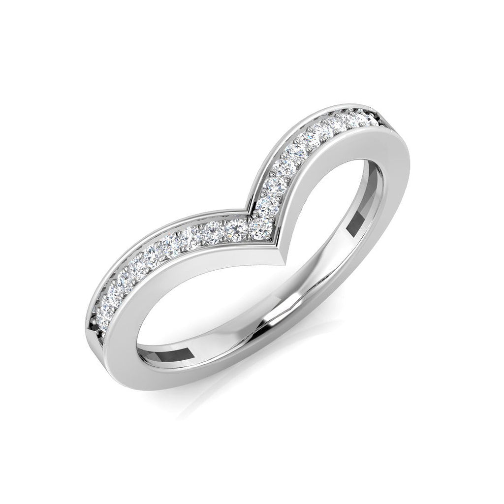 XYR6617A — Ring - 18 KT White Gold