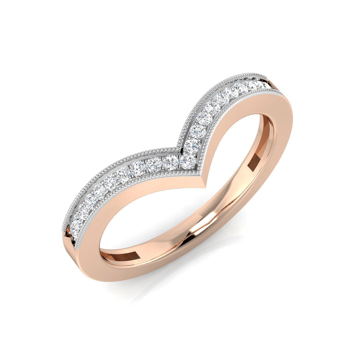 XYR6617 — Ring - 9k Rose Gold
