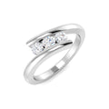 XYR6740 — Ring - 9k White Gold