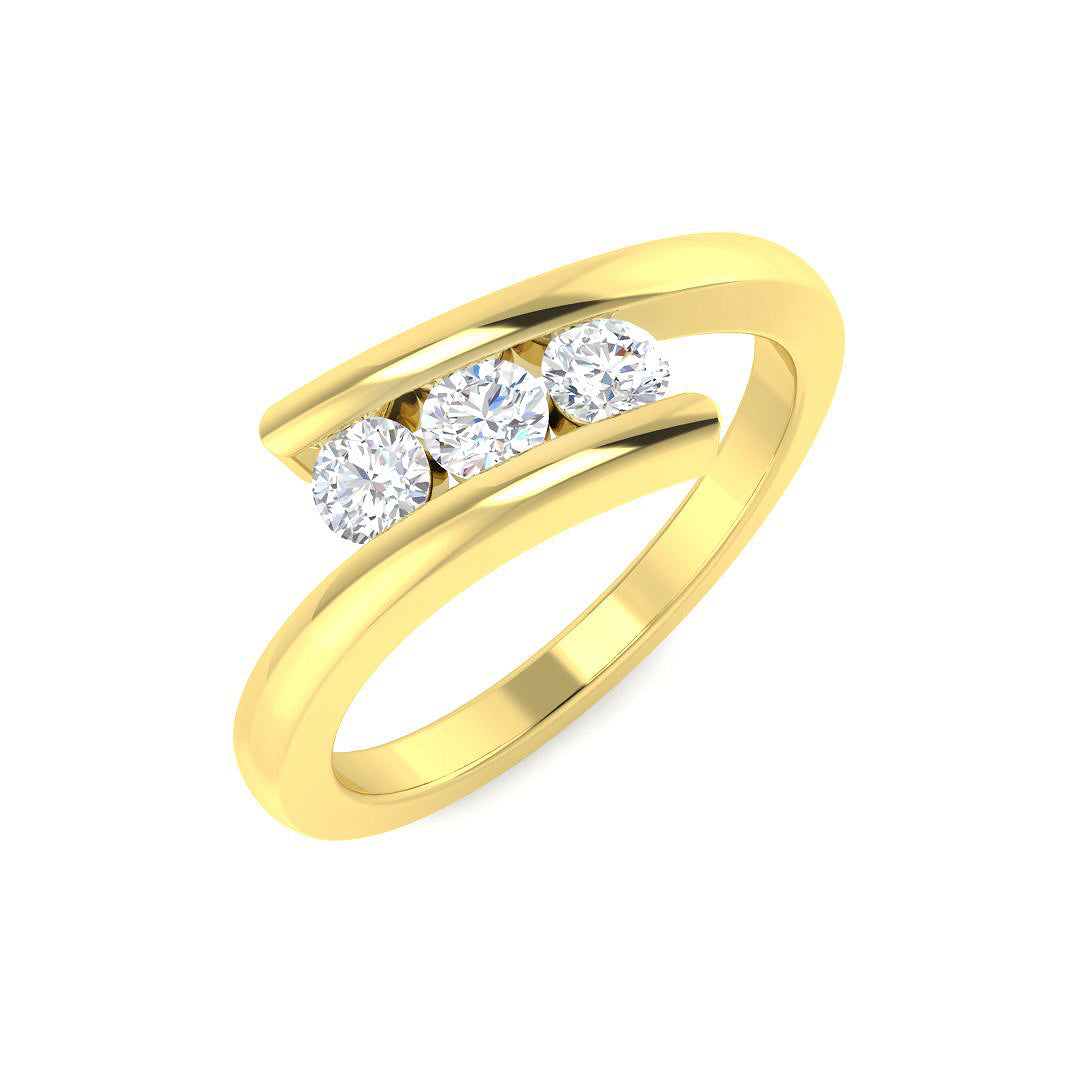 XYR6740 — Ring - 9k Yellow Gold