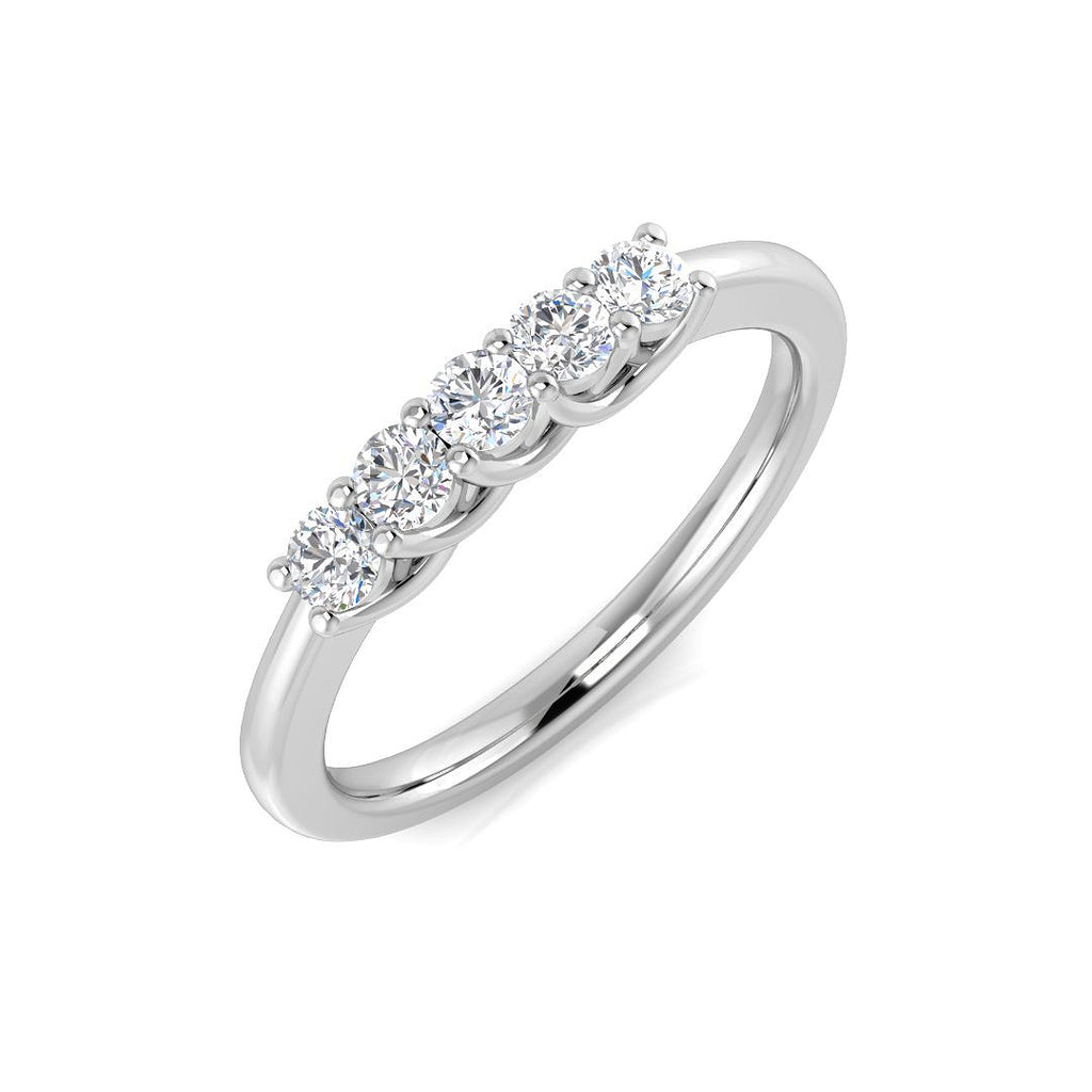 XYR6744 — Ring - 9k White Gold