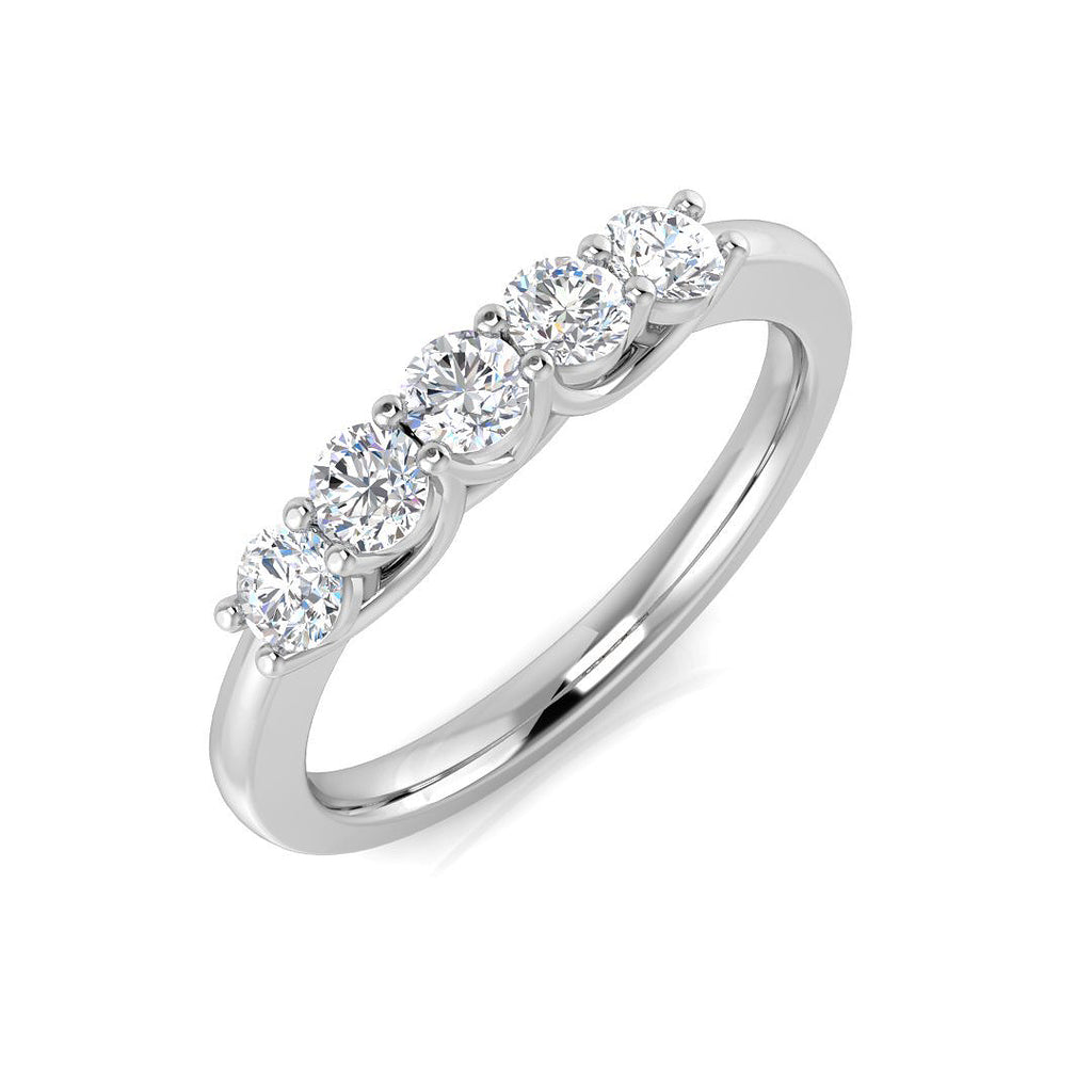 XYR6745 — Ring - 9k White Gold