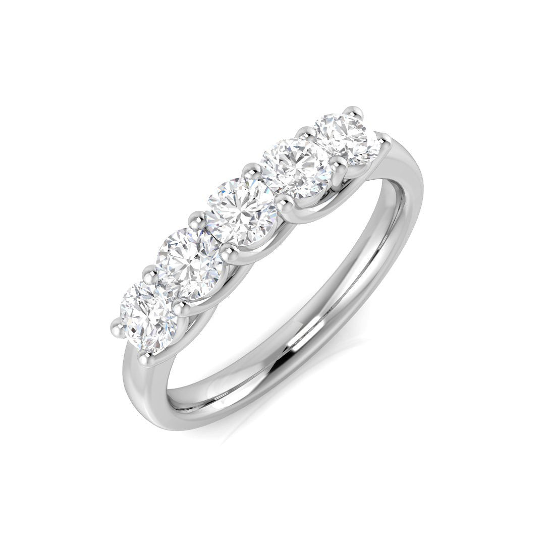 XYR6746 — Ring - 9k White Gold
