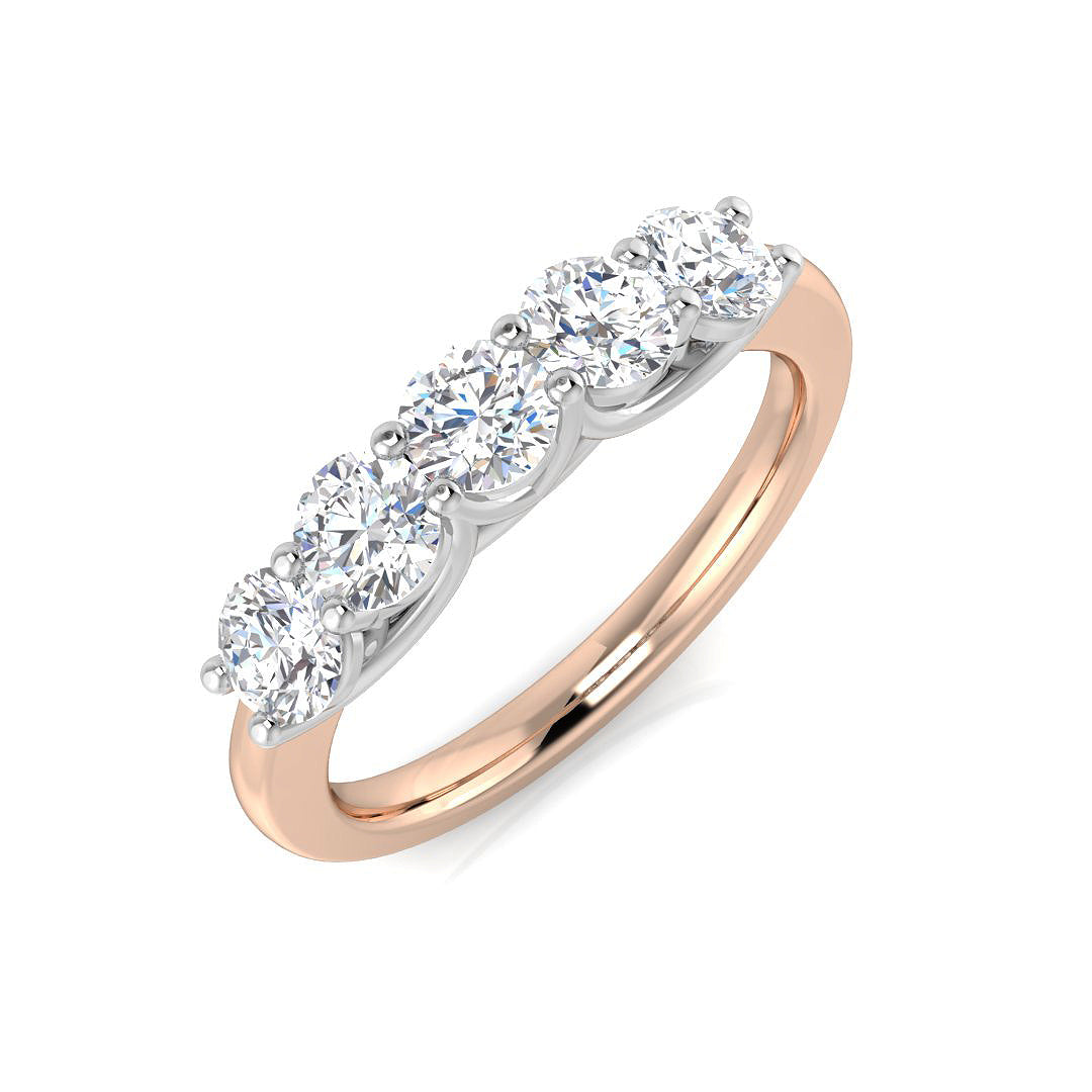 XYR6747 — Ring - 9k Rose Gold